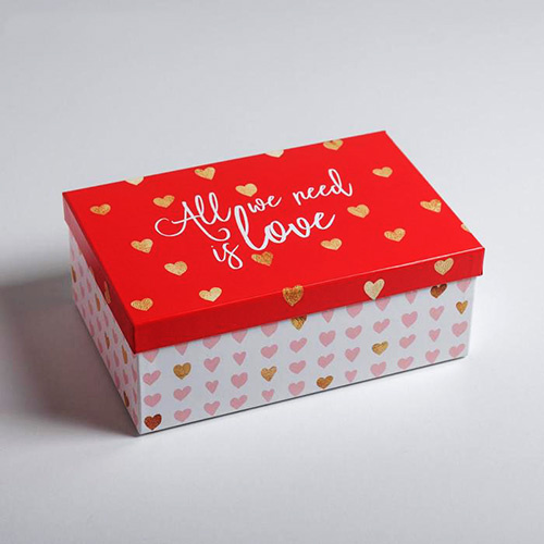 Коробка подарочная «Любовь» 26*17*10 см