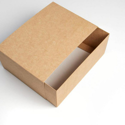 Коробка подарочная крафтовая, 25*18*10 см